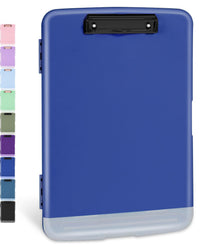 Sooez Clipboards with Storage, High Capacity Clip Boards 8.5x11 with Storage, Heavy Duty Nursing Clipboard Folder, Plastic Clipboard with Pen Holder for Women Teachers Work, School & Office Supplies