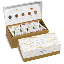 Tea Forte Premium Presentation Box Gift Set Sampler, 20 Count, Assorted Blends Individually Wrapped Handcrafted Pyramid Infuser Bags, Herbal Retreat Tea