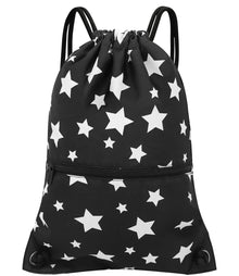 HOLYLUCK Drawstring Backpack Bag Sport Gym Sackpack
