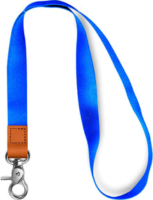 AZEAM Lanyard - Black Lanyard Holder with Metal Clasp for Keys, ID Badges, Cards, Car Keys, Wallet