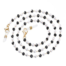 humlbird Mask Lanyard Eyeglasses Chain Healing Crystal Beaded Sunglasses Chains with Pearl for Women