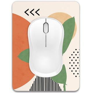 Dapesuom Small Mouse Pad, 5 x 6 Inch Thick Rubber Premium-Textured Non-Slip Portable & Washable Mini Mouse Mat for Women Men Wireless Laptops Keyboard Tray Gaming Work Computer Travel, Jet Black