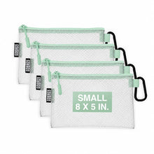 GOBAGS Air Production Multi‑Size Clear Zipper Pouch (4‑Pack) – Cable Organizer & Travel Gear Bag for Electronics, Camera Accessories, Tool Pouch & Small Tech Storage