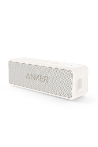 Anker Soundcore 2 Portable Bluetooth Speaker with Stereo Sound, Bluetooth 5, Bassup, IPX7 Waterproof, 24-Hour Playtime, Wireless, Speaker for Home, Outdoors, Travel