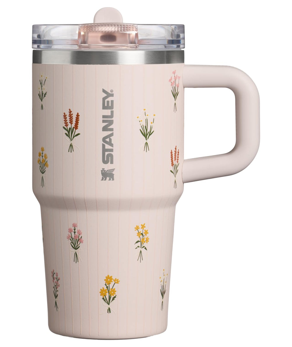 STANLEY Quencher ProTour Flip Straw Tumbler with Leakproof Lid 30 oz | Built-in Straw and Handle | Cup Holder Compatible for Travel | insulated Stainless Steel Cup | BPA-Free | Twilight VRT