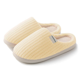 HUXMEYSON Slippers for Women, Warm Memory Foam Comfy House Slippers with Anti-Skid Rubber Sole for Indoor and Outdoor