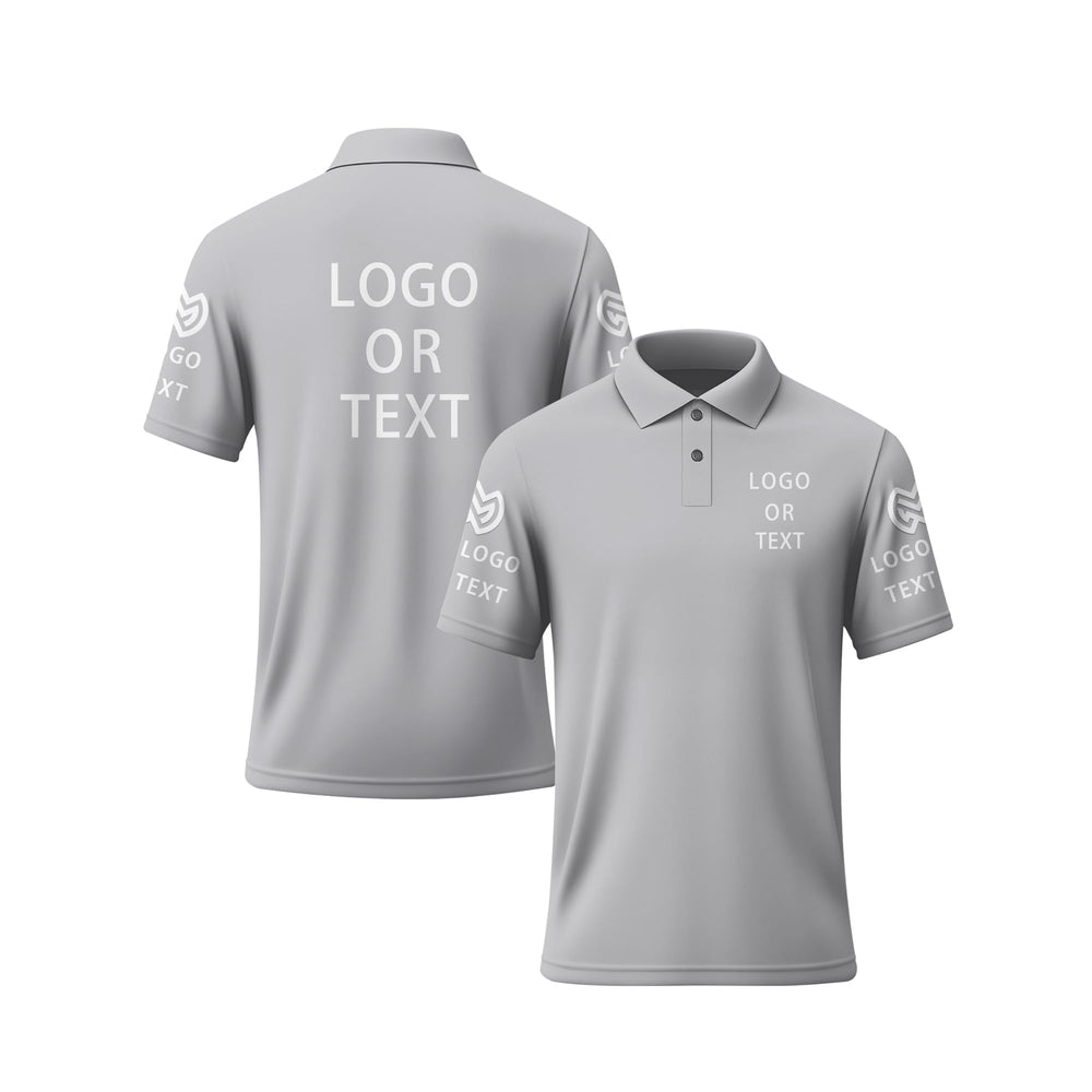 Custom Polo Shirts for Men Women Design Your Own Text Logo Image Personalized Printed Golf Work Shirts Business Casual