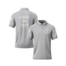 Custom Polo Shirts for Men Women Design Your Own Text Logo Image Personalized Printed Golf Work Shirts Business Casual