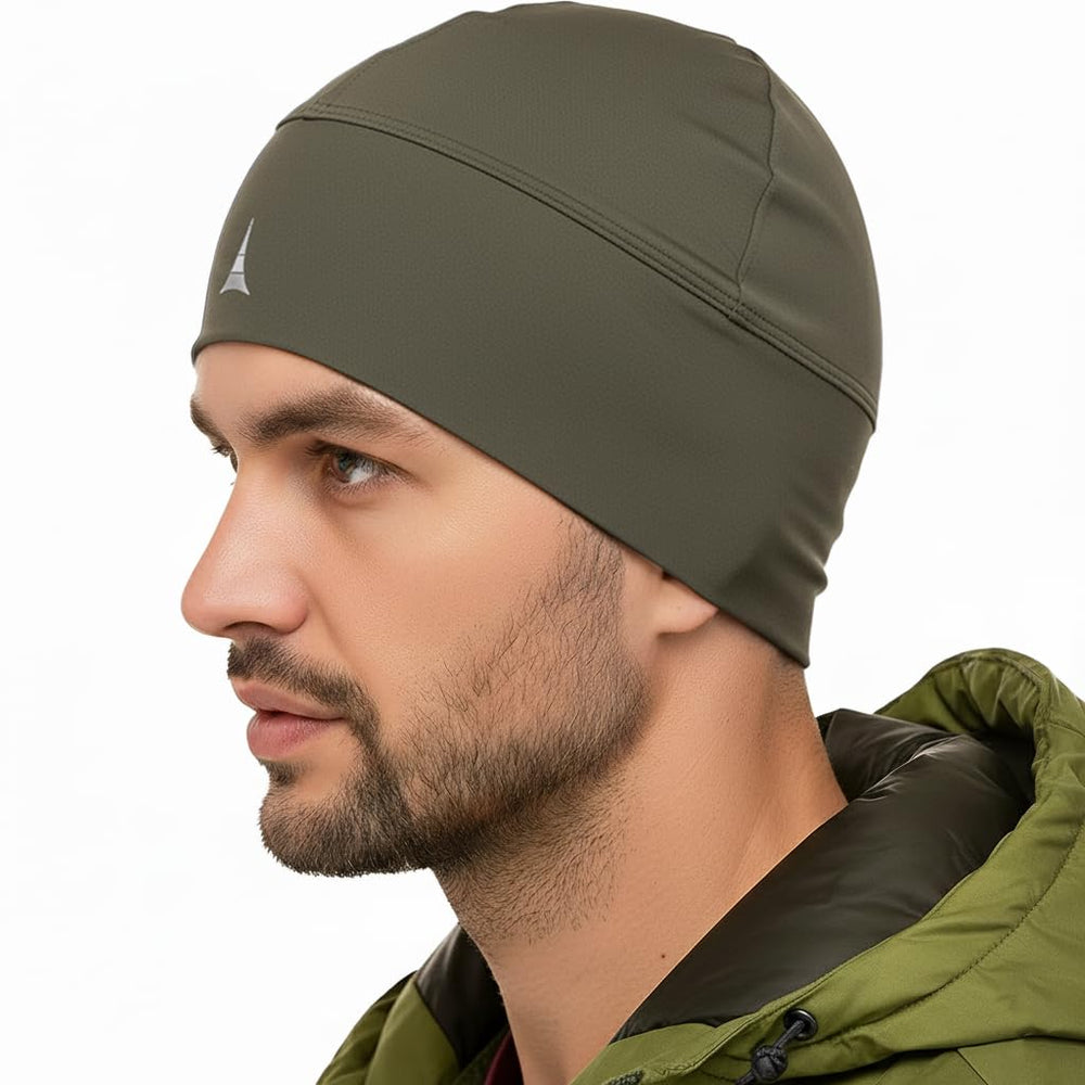 Helmet Liner Sweat Wicking Skull Cap Beanie. Ultimate Performance Moisture Wicking. Fits Under Helmets