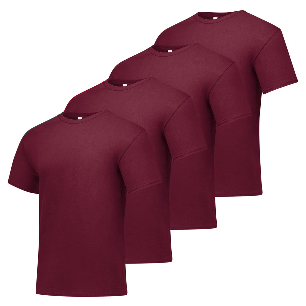 Hanes Men's Short Sleeve T-Shirt Pack, Big & Tall, Crewneck Cotton T-Shirts for Men, Value Packs