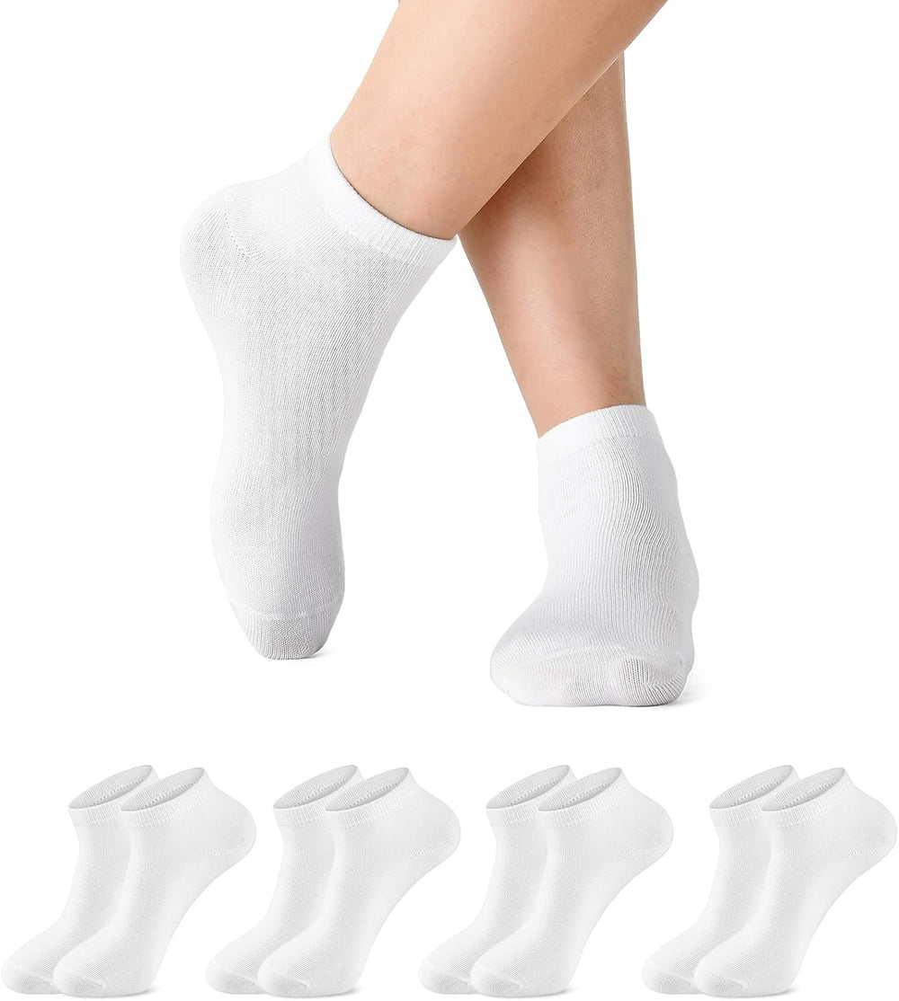 Stanpetix Ankle Socks for Women Low Cut Womens Socks 4 Pairs