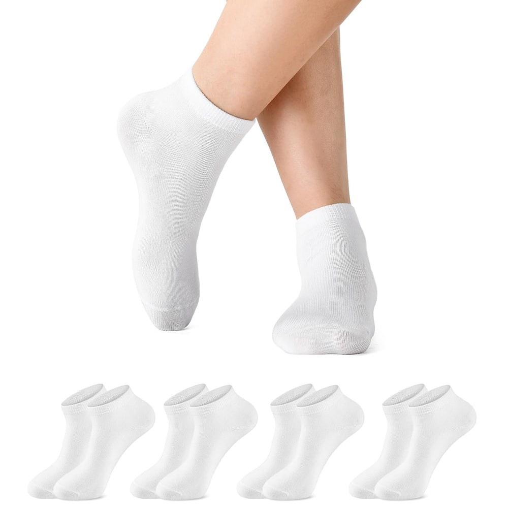 Stanpetix Ankle Socks for Women Low Cut Womens Socks 4 Pairs