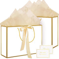 White with Gold Edge