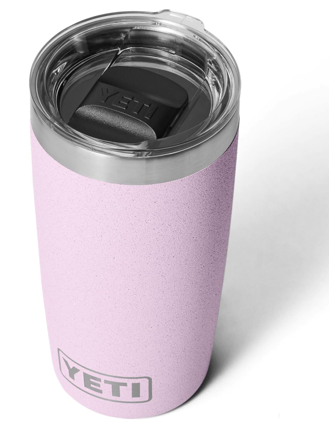YETI Rambler 10 oz Tumbler, Stainless Steel, Vacuum Insulated with MagSlider Lid, Black Forest Green
