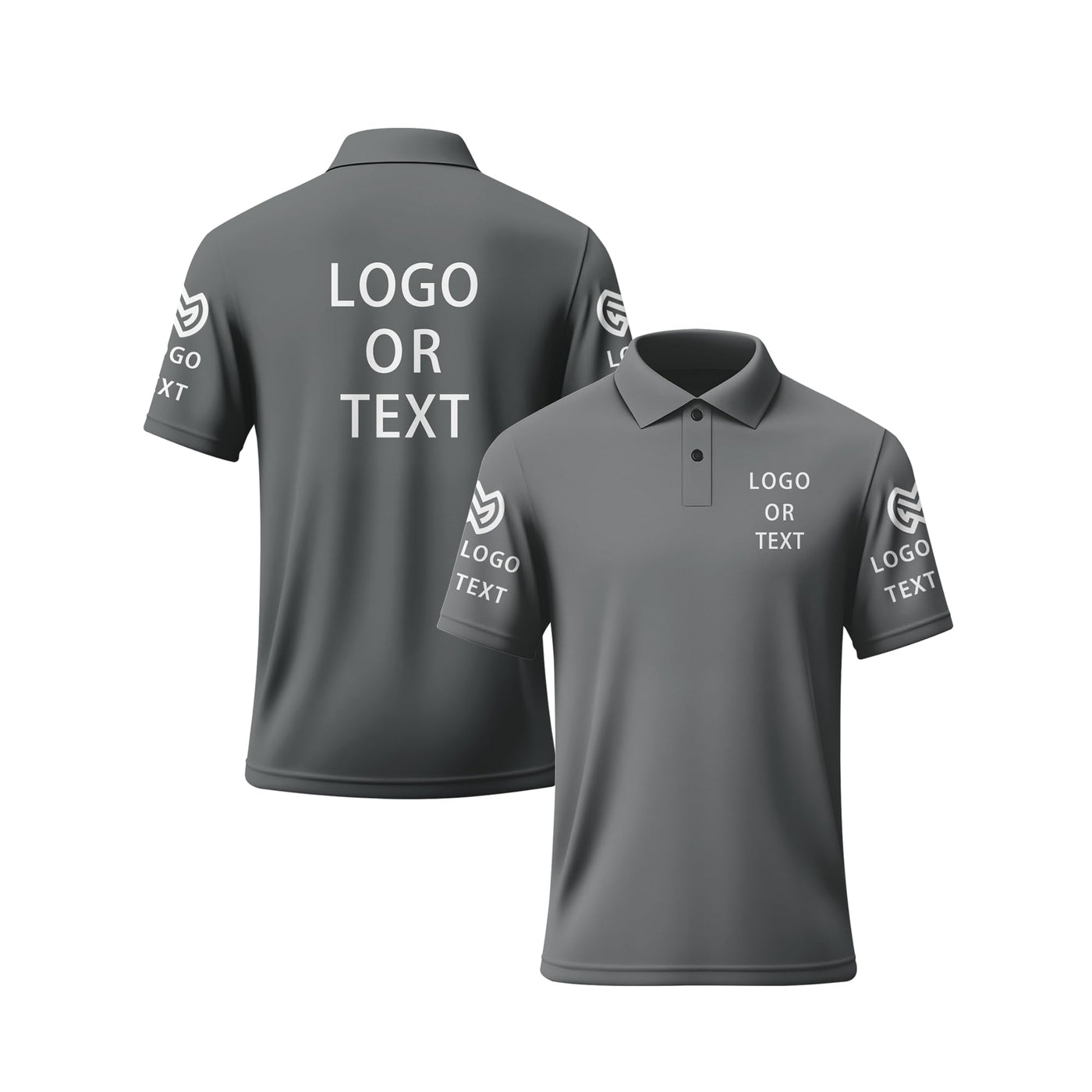 Custom Polo Shirts for Men Women Design Your Own Text Logo Image Personalized Printed Golf Work Shirts Business Casual