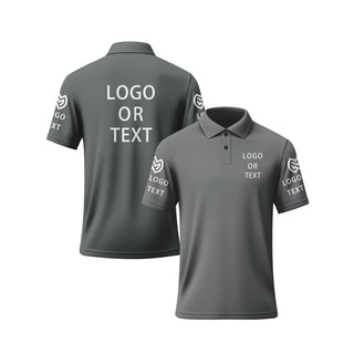 Custom Polo Shirts for Men Women Design Your Own Text Logo Image Personalized Printed Golf Work Shirts Business Casual