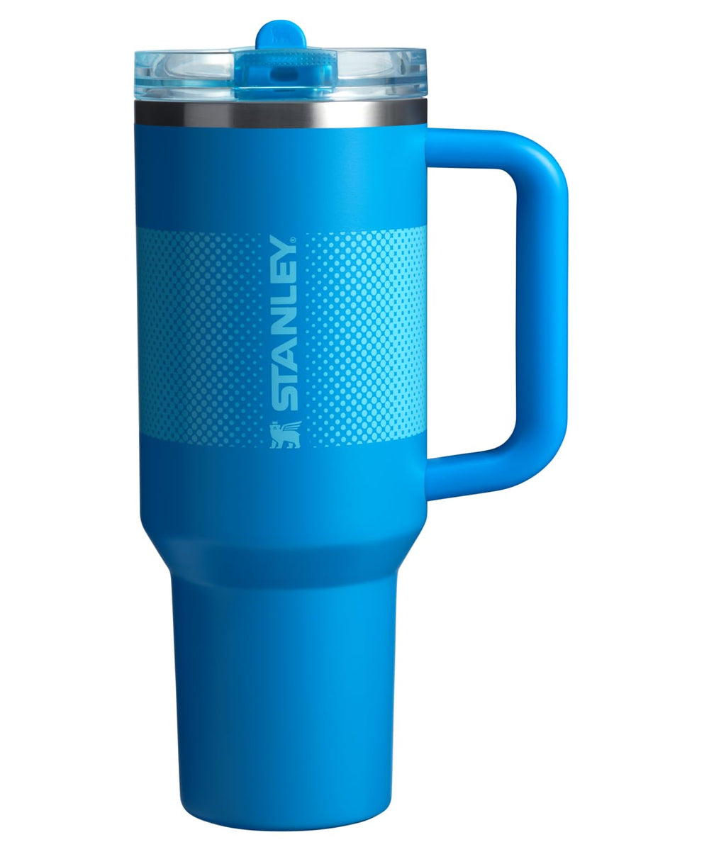 STANLEY Quencher ProTour Flip Straw Tumbler with Leakproof Lid 30 oz | Built-in Straw and Handle | Cup Holder Compatible for Travel | insulated Stainless Steel Cup | BPA-Free | Twilight VRT