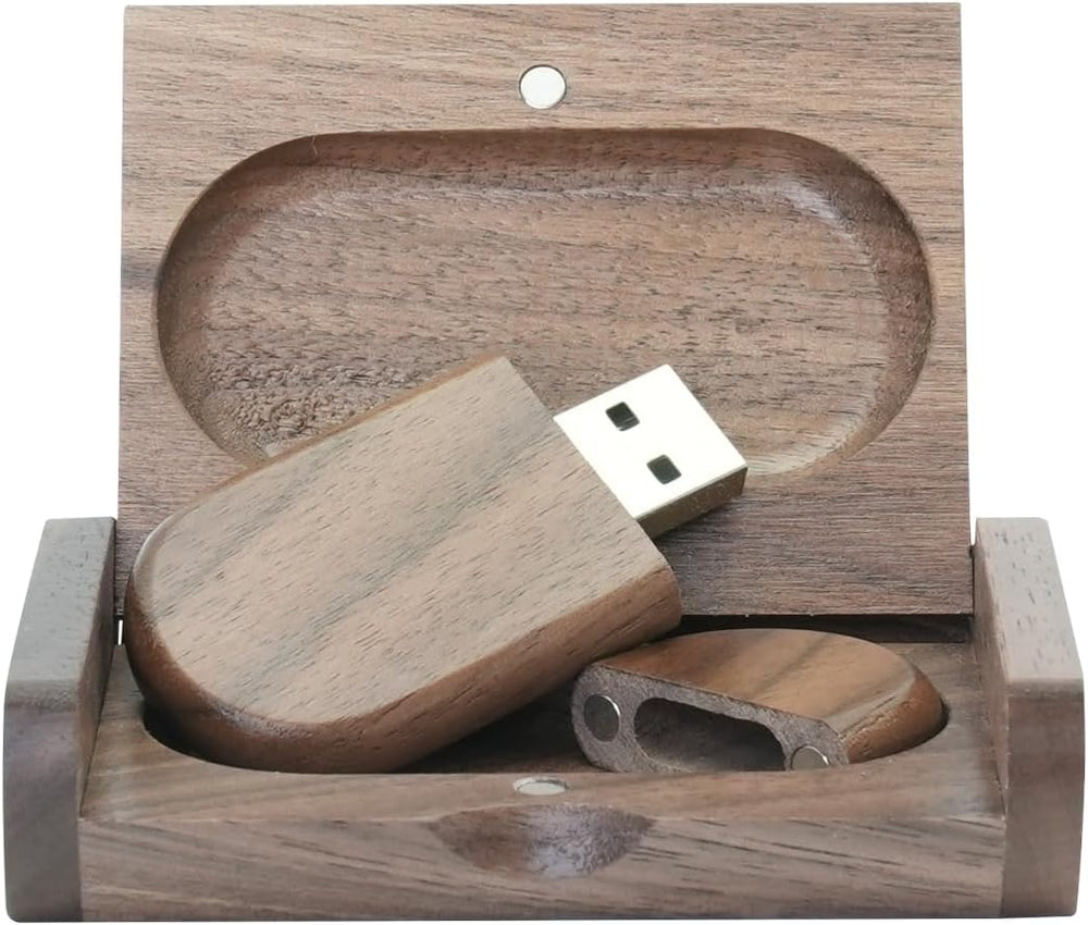 Personalized Wooden USB Drive Custom Cute Flash Gift for Graduation Wedding | Engraved Flash Drive, Custom Bamboo Pendrive, 64GB, 128GB, Family Memories