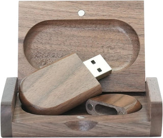 Personalized Wooden USB Drive Custom Cute Flash Gift for Graduation Wedding | Engraved Flash Drive, Custom Bamboo Pendrive, 64GB, 128GB, Family Memories