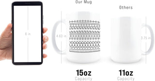 Hogg Hidden Message Coffee Mug, 15 oz Ceramic Sarcastic Coffee Cup, Gag Gifts for Women, White Elephant Gifts, Secret Message Cup, Funny Mug, Adult Humor, Humor Gift for Women, Novelty Items