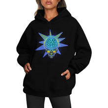 Womens 2025 Oversized Hoodie Graphic Pullover Sweatshirt Fall Winter Long Sleeve Warm Casual Top with Kangaroo Pocket