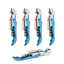 Kit-Home Professional Waiter Corkscrew Wine Openers Set (4 PCS),Upgraded with Heavy Duty Stainless Steel Hinges Wine Key for Restaurant Waiters, Sommelier, Bartenders