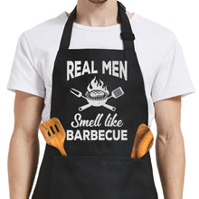 SANDJEST Funny Mens Aprons with Pockets for BBQ Grilling Cooking Grandpa Husband Apron for Birthday Christmas Father's Day
