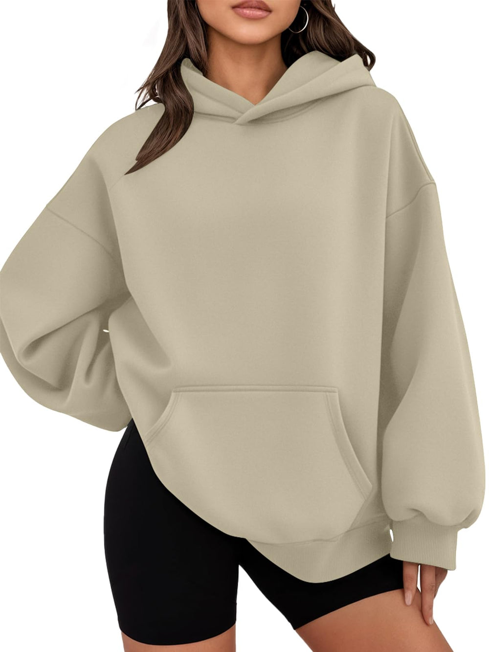 WYNNQUE Hoodies for Women Oversized Sweatshirts Fall Fashion Outfits 2026 Casual Sweaters Tops Fleece Workout Winter Clothes