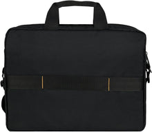 Amazon Basics 15.6 in Laptop Bag with Shoulder Strap and Handle, Large Capacity, Spacious Compartments, Black