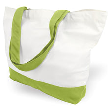 TOPDesign 1 | 3 | 6 | 12 | 24 Pack Super Strong Large 12oz Cotton Canvas Tote Bag, Reusable Grocery Shopping Cloth Bag, Fashionable Two-Tone Tote for Crafts, DIY Your Creative Designs (Pack of 1)