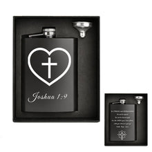 Custom Flask for Men Personalized Engraved 8 Oz Hip Flasks With Photo Text Customized Liquor Flask Gifts for Grandpa Men Him Dad Husband Fathers Day Christmas Groomsman (Custom Photos)