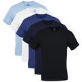 Black/Navy/Metro Blue/White/Niagara Mist (5-pack)