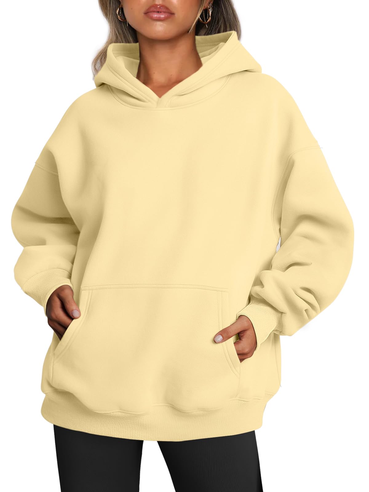 Trendy Queen Womens Oversized Hoodies Pullover Sweatshirts Casual Fall Clothes