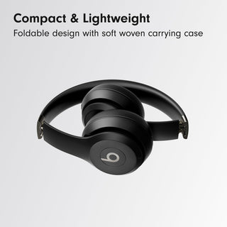Beats Solo 4 - Wireless On-Ear Bluetooth Headphones, Up to 50-Hour Battery Life, Ultra-Lightweight Comfort, Powerful and Balanced Sound, Apple & Android Compatible - Matte Black