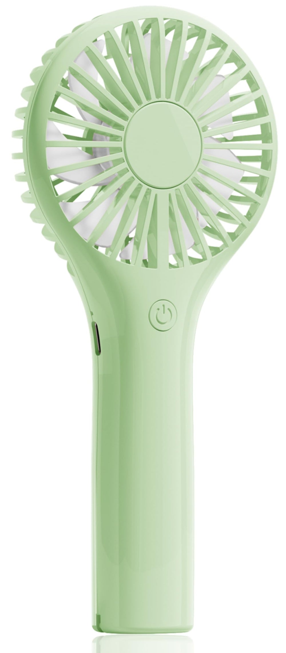 Edvision Portable Mini Fan - Powerful Personal Handheld Fan with 3 Speeds, Cute and Small, USB Rechargeable for Travel/Lash/Makeup/Outdoor/Home, Pink