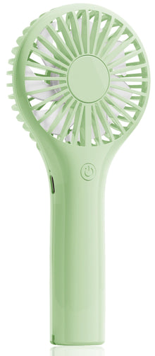 Edvision Portable Mini Fan - Powerful Personal Handheld Fan with 3 Speeds, Cute and Small, USB Rechargeable for Travel/Lash/Makeup/Outdoor/Home, Pink