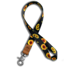 AZEAM Lanyard - Black Lanyard Holder with Metal Clasp for Keys, ID Badges, Cards, Car Keys, Wallet