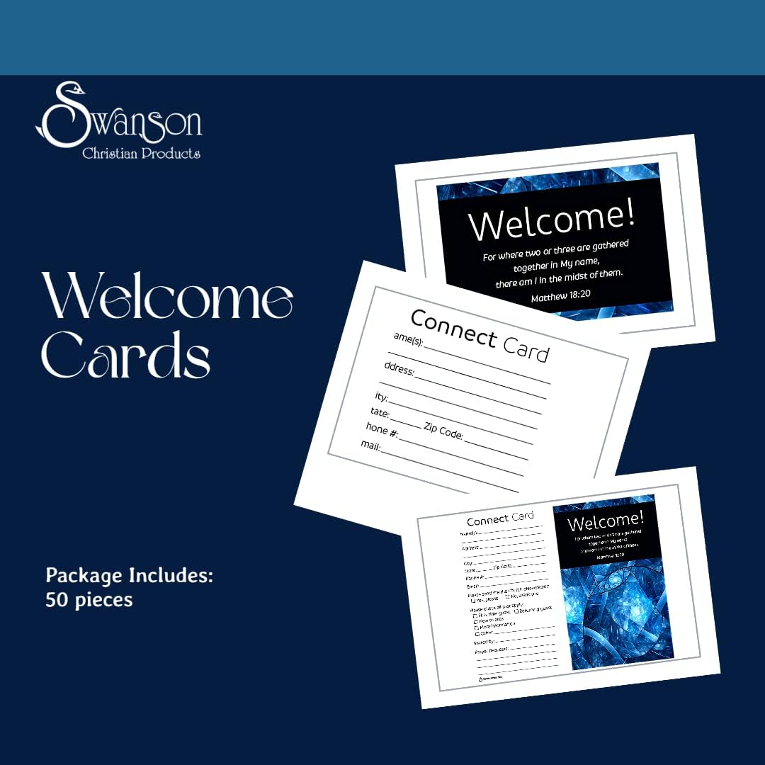 Welcome Card (Pack of 50)
