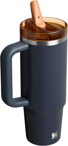 STANLEY Quencher ProTour Flip Straw Tumbler with Leakproof Lid 30 oz | Built-in Straw and Handle | Cup Holder Compatible for Travel | insulated Stainless Steel Cup | BPA-Free | Twilight VRT