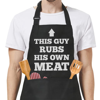 SANDJEST Funny Mens Aprons with Pockets for BBQ Grilling Cooking Grandpa Husband Apron for Birthday Christmas Father's Day