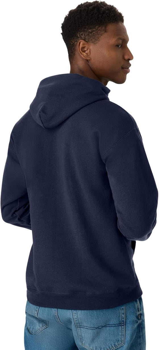 Hanes Men's EcoSmart Hoodie, Midweight Fleece, Pullover Hooded Sweatshirt - hover image
