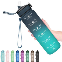 Hyeta 32oz Water Bottles with Straw - Stay Motivated and Hydrated with Convenient Times to Drink Markings, Durable, Leak-proof