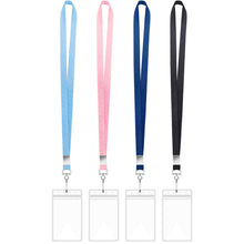 12 Pack Lanyards for ID Badges Cruise Lanyard for Ship Cards with Waterproof ID Badge Holder Cruise Essentials 2026 (12 Colors)