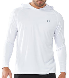 NORTHYARD Men's UPF 50+ Rash Guard Hoodie Long Sleeve Sun Protection Shirt Fishing Swim Beach Hiking Quick Dry Lightweight