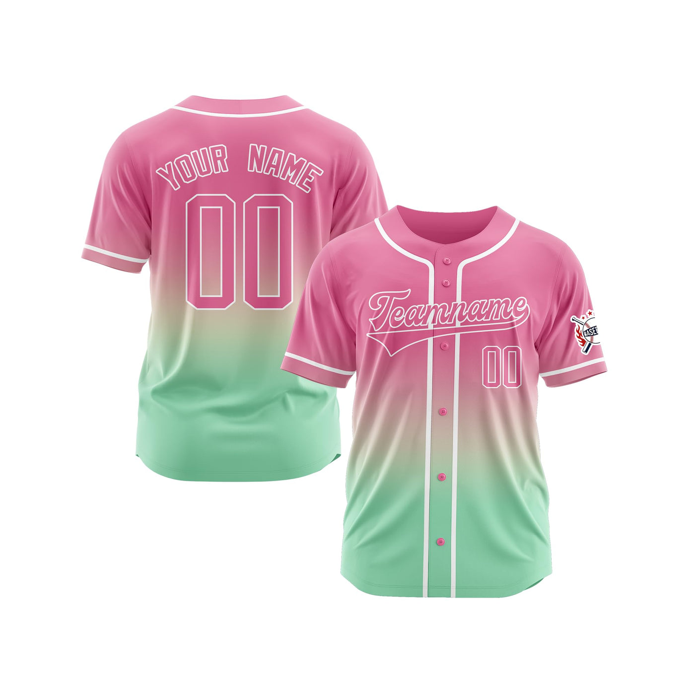 Custom Baseball Jersey Stitched Printed Personalized Team Shirts Uniform for Men Women Boys Customize Name Number Logo