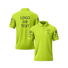 Custom Polo Shirts for Men Women Design Your Own Text Logo Image Personalized Printed Golf Work Shirts Business Casual