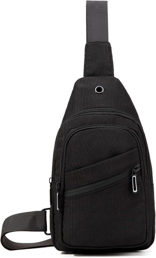 EVANCARY Small Sling Bag Crossbody Bags for Women Men, Sling Backpack Chest Daypack Cross Body Bag for Travel Outdoor