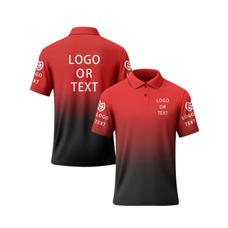 Custom Polo Shirts for Men Women Design Your Own Text Logo Image Personalized Printed Golf Work Shirts Business Casual