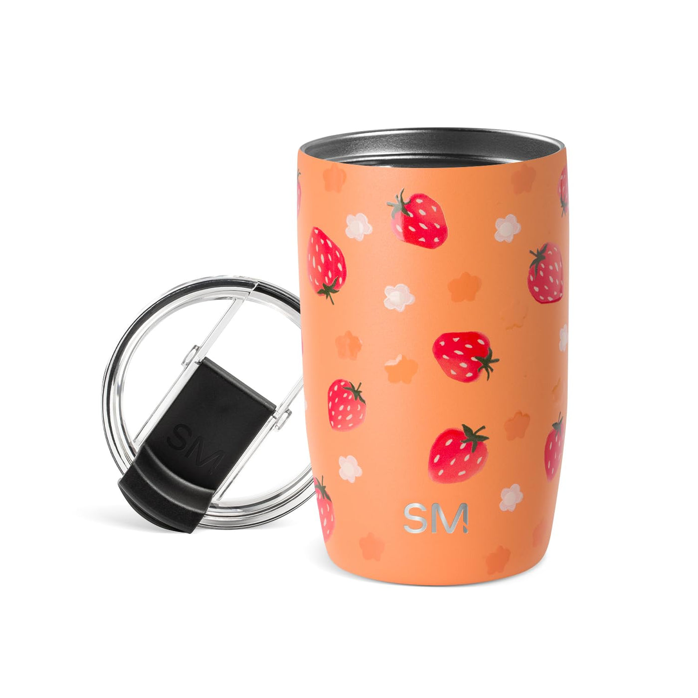 Simple Modern Voyager Tumbler with Flip Lid | Travel Coffee Mug | Insulated Stainless Steel Cold Brew Iced or Hot Coffee Cup | Gifts for Women Men Her Him | 16oz, Almond Birch