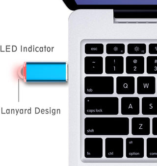 USB Flash Drive 32GB, Maspen Thumb Drive 2.0 High Speed Memory Stick Jump/ Zip/ Pen Drive,Blue,32 GB